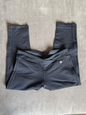 lululemon athletica Black Womens Performance Leggings